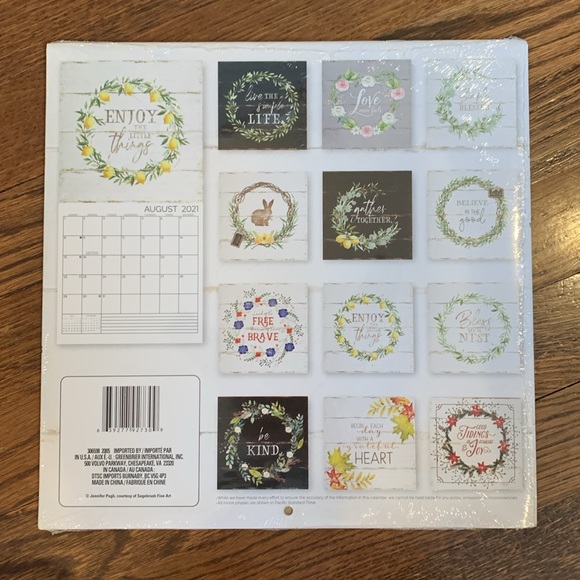 Simply Blessed and Farmers Market Calendar Set - Picture 5 of 5